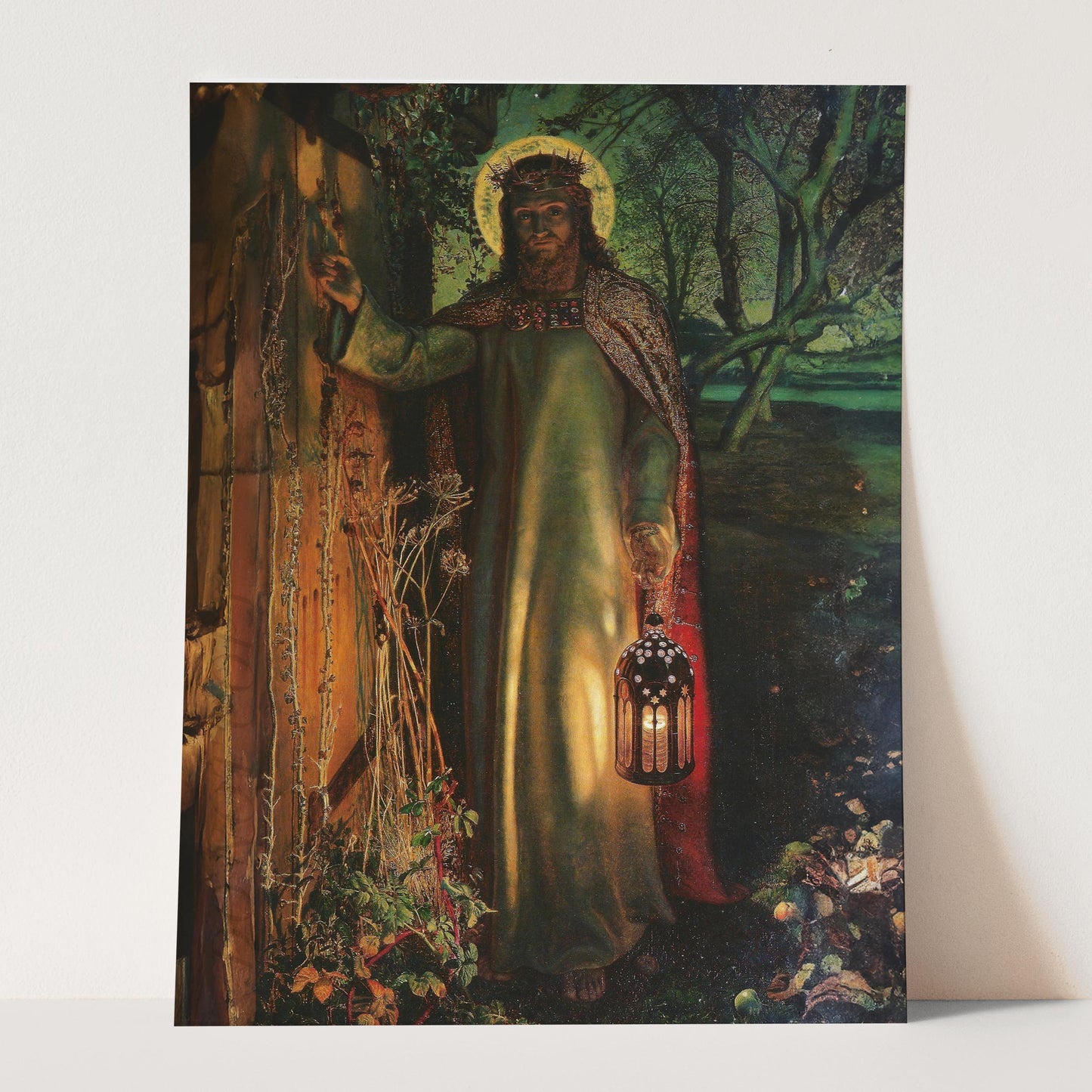 Light Of The World Jesus Knocking by William Holman Hunt