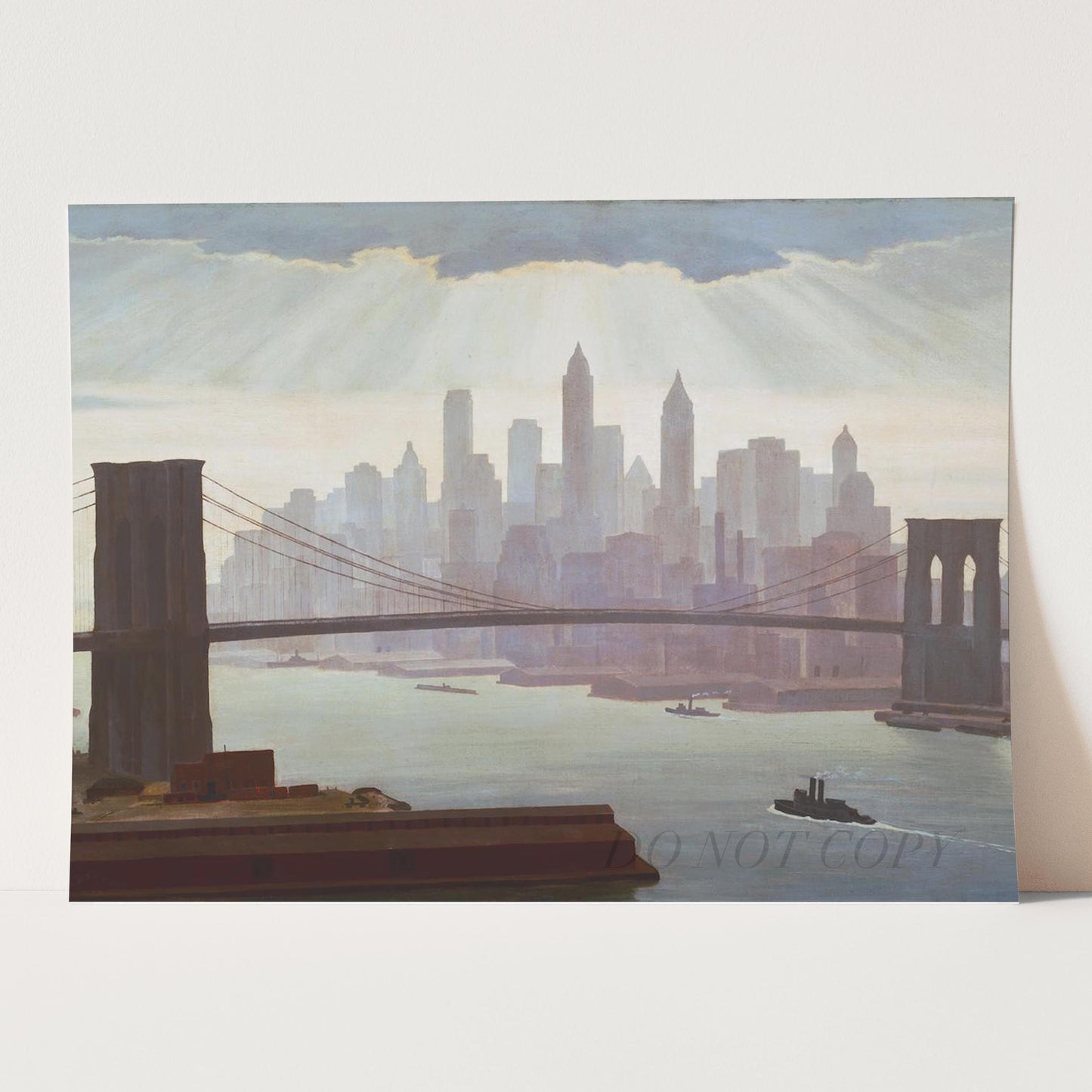 New York 1944 by Edward Hopper