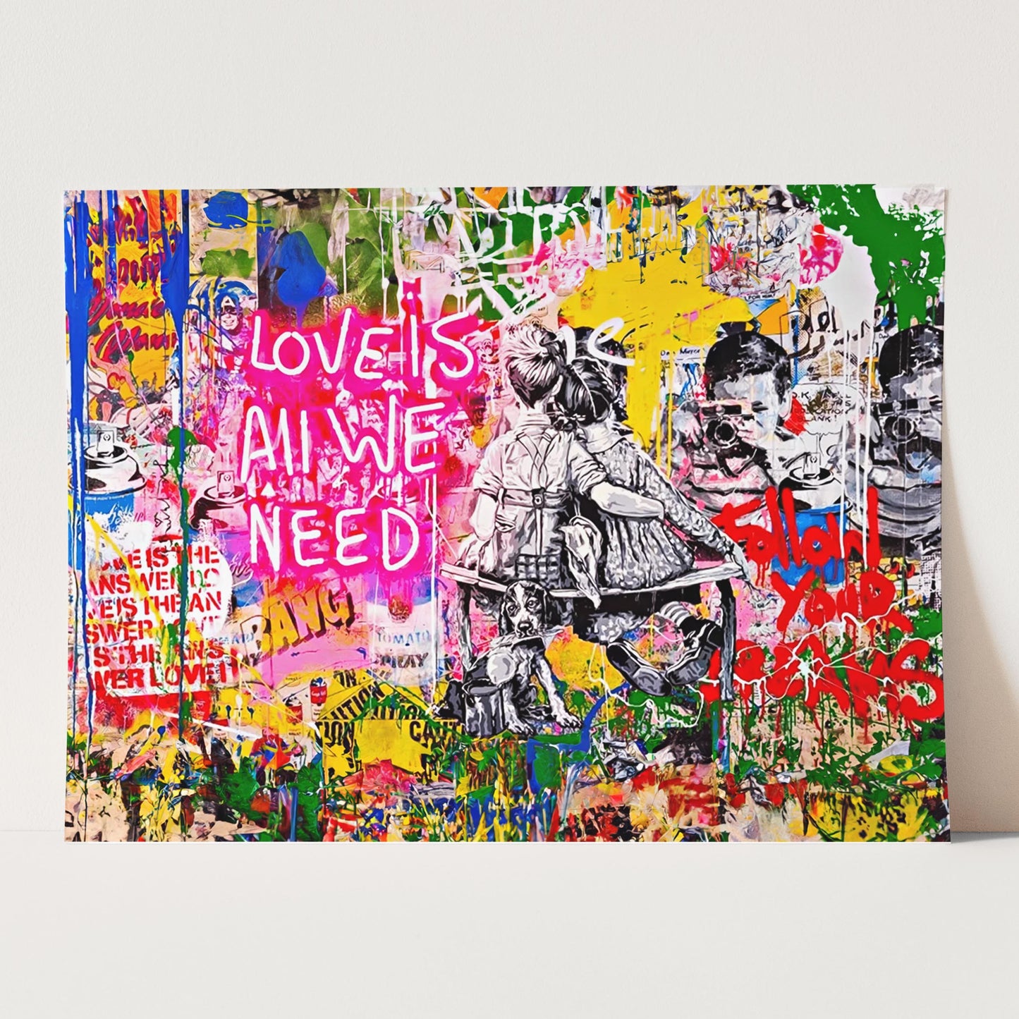 Banksy Love Is All We Need