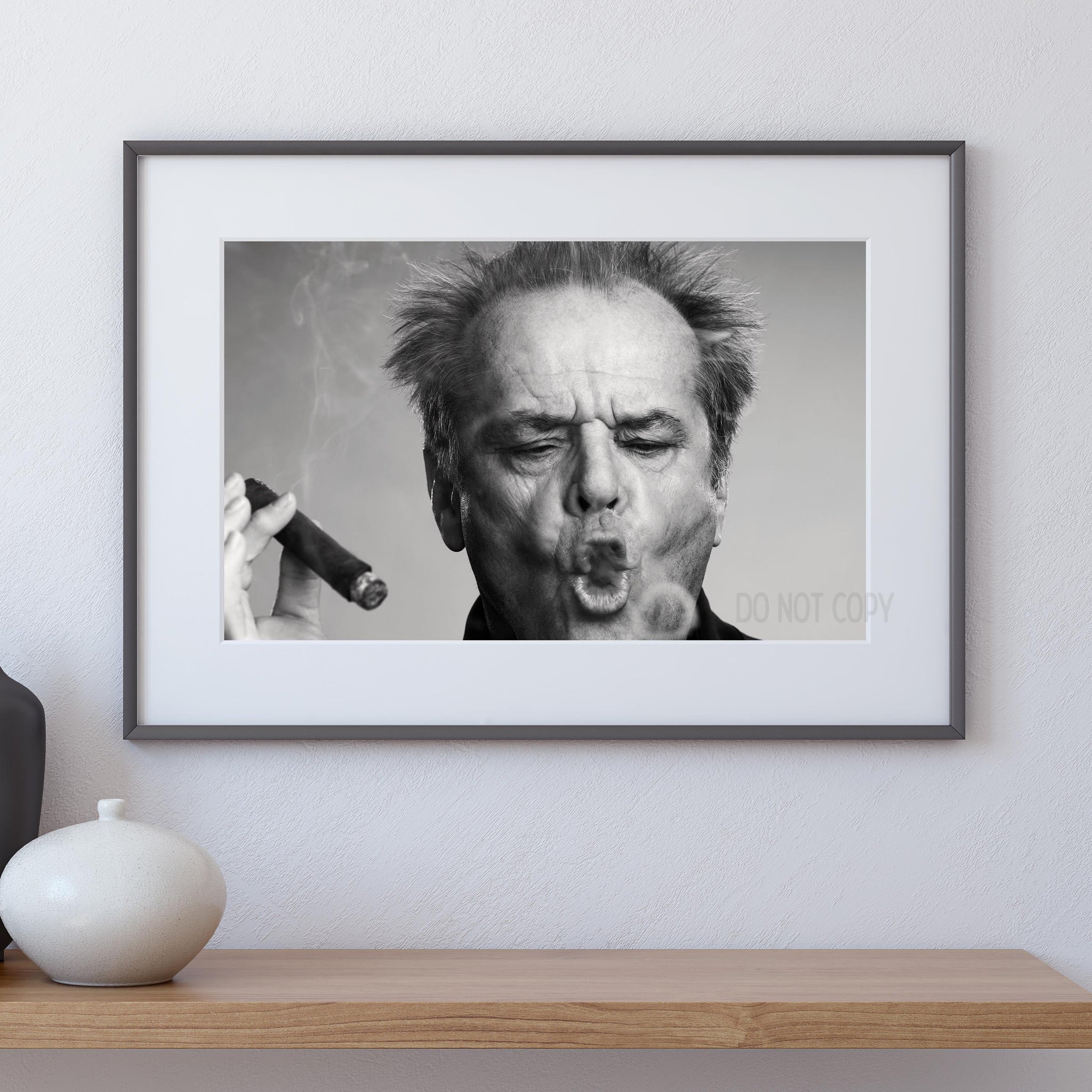 Jack Nicholson Smoking A Cigar Art Prints – Prints Limited