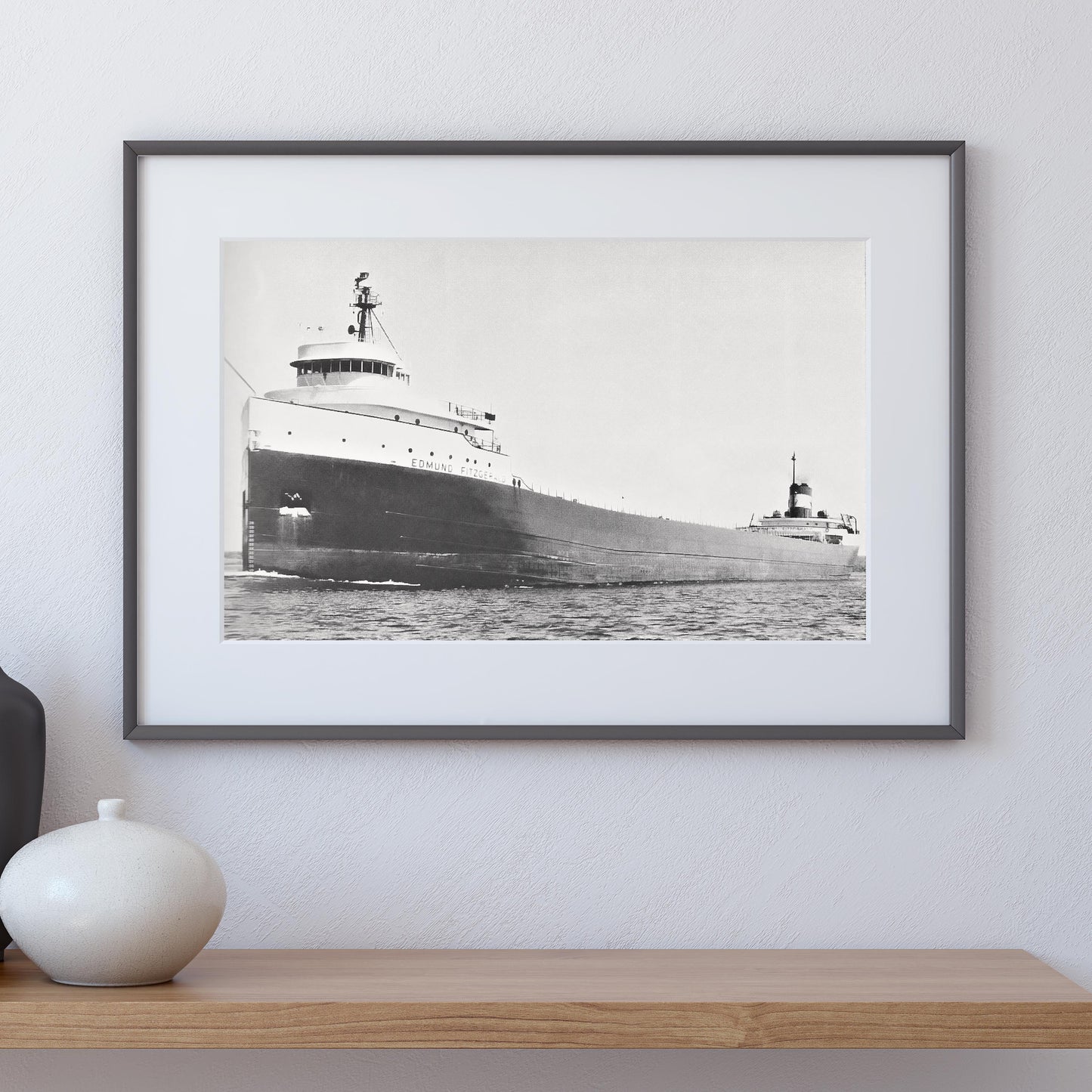 Edmund Fitzgerald SS Great Lakes Freighter